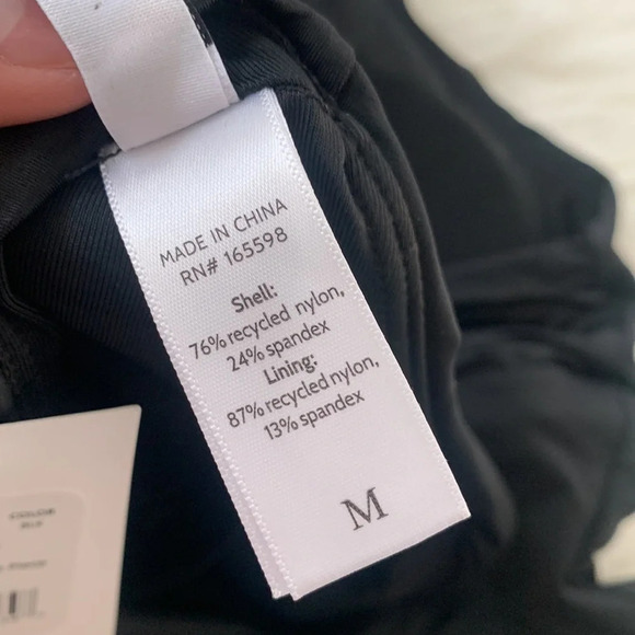 NWT Andie The Atlantic One Piece Swim Wear classic Black Medium - Picture 5 of 9